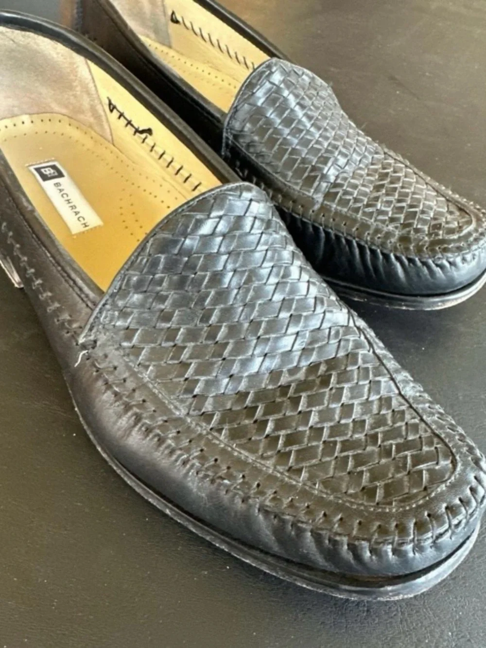 Bachrach woven leather